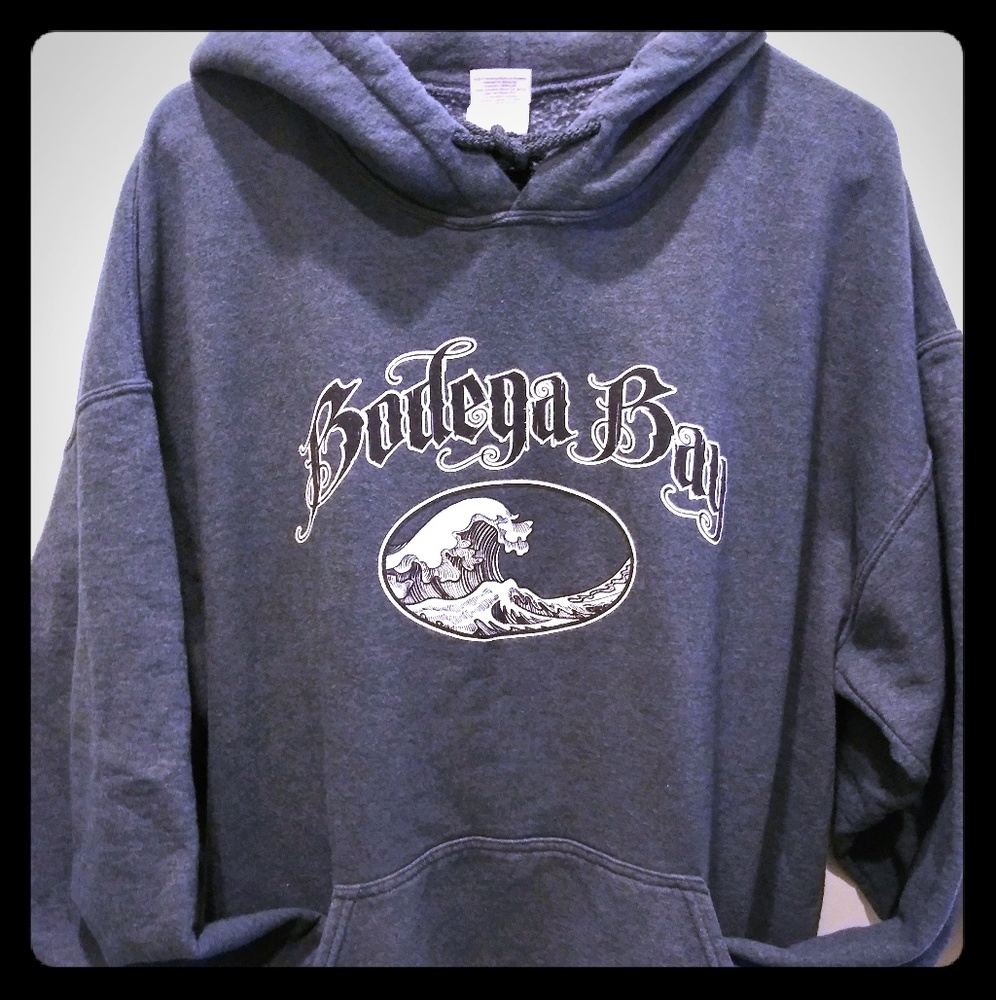 Bodega Bay hooded sweatshirt